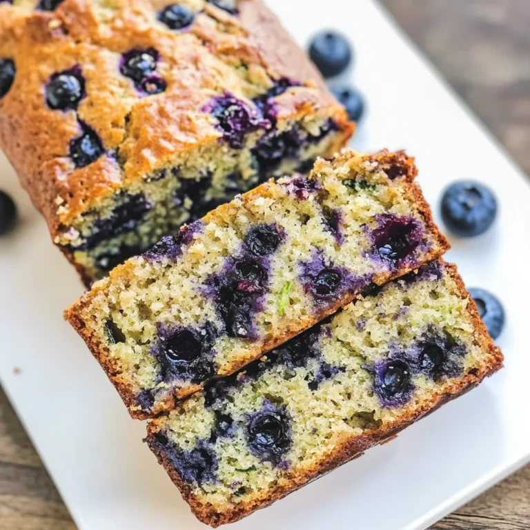 Blueberry Zucchini Bread