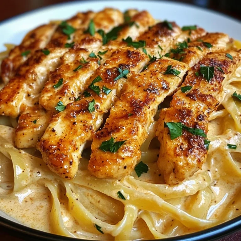 Cajun Chicken Pasta In Creamy Parmesan Garlic Sauce