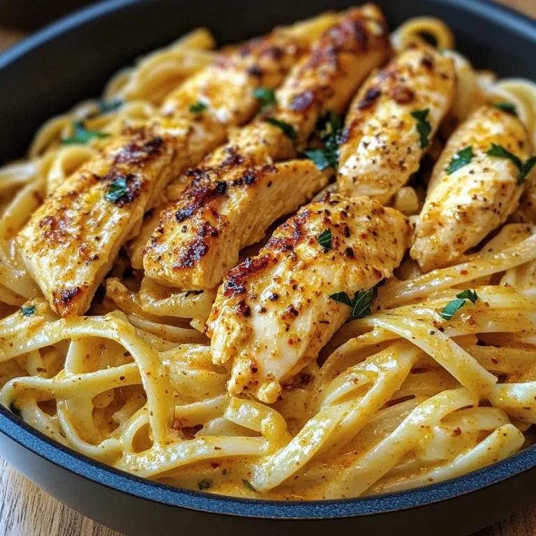 Creamy One-pot Cajun Chicken Linguine