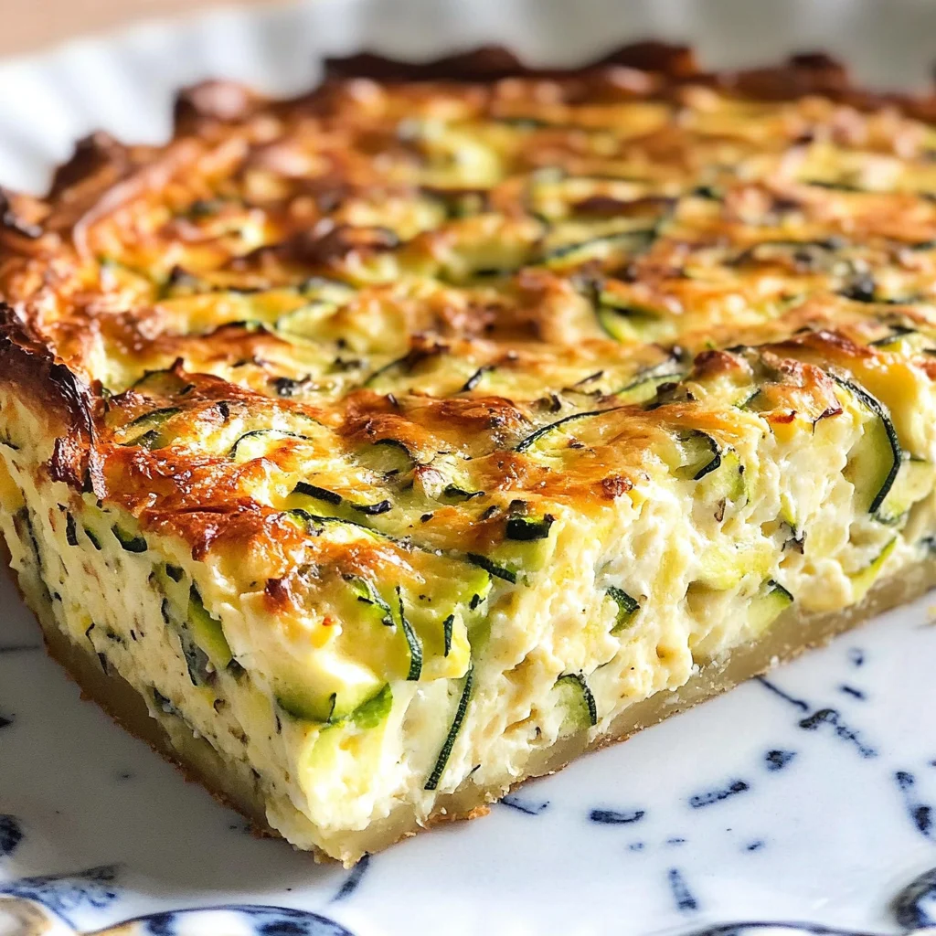 Crustless Zucchini Quiche Recipe