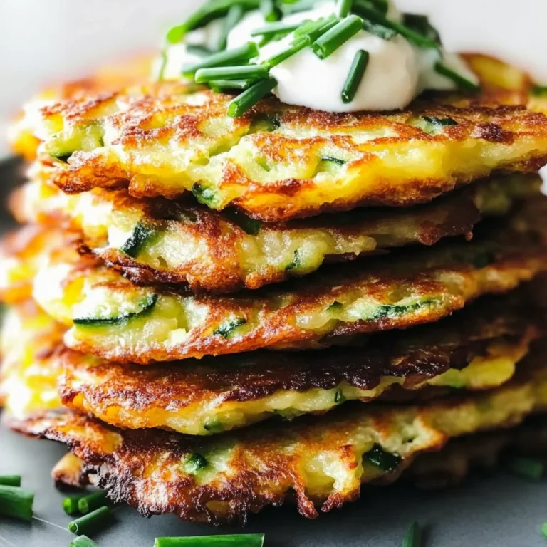 Easy Zucchini Fritters