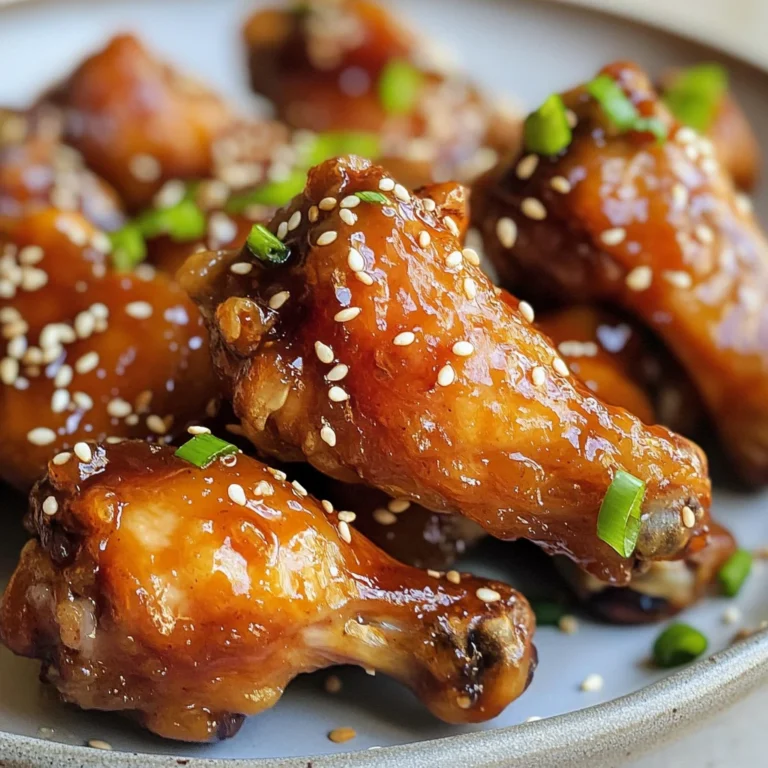 Honey Soy Chicken Wings