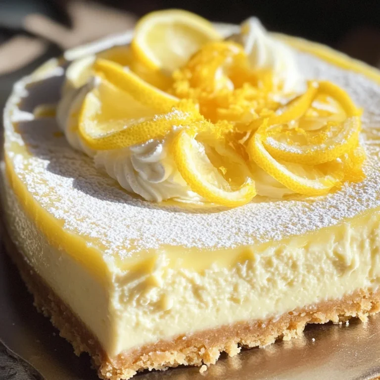 Lemon Cheesecake