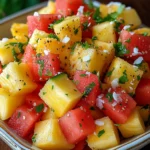 Melon and Pineapple Salad: A Fresh, Juicy BBQ Side Dish Favorite