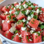 Mexican Watermelon Salad