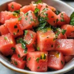 Watermelon Mint Salad