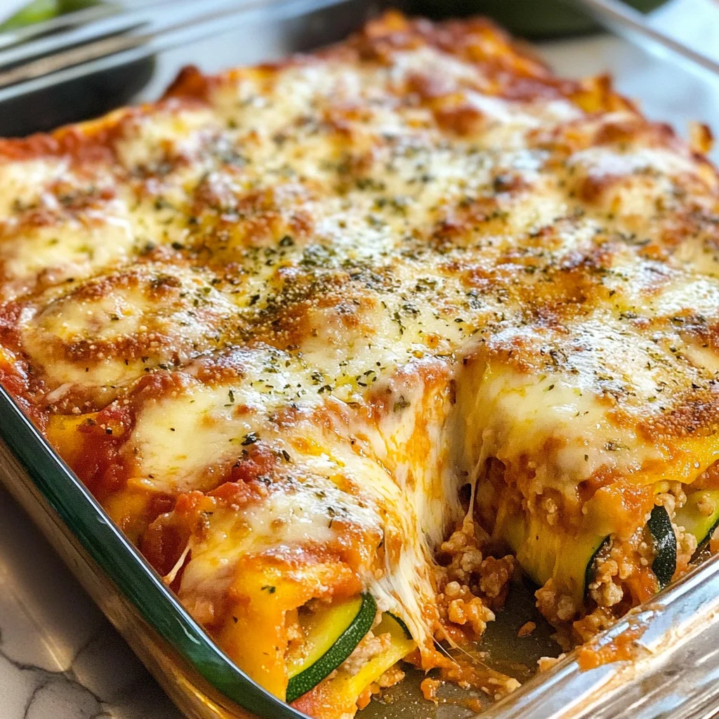 Zucchini Pizza Casserole | Low-Carb & Gluten-Free