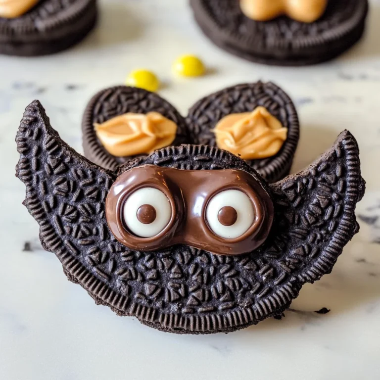 4-Ingredient Oreo Bats