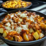 BBQ Chicken Potato Skillet