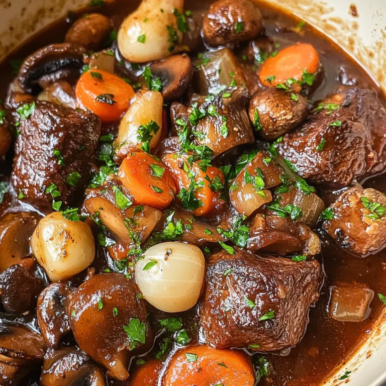 Beef Bourguignon