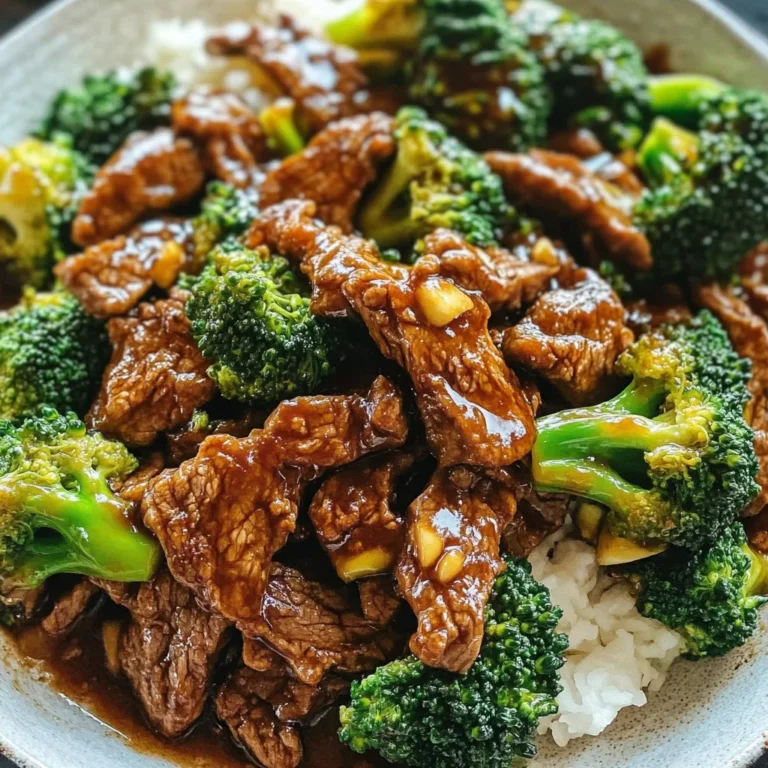 Chinese Beef and Broccoli (牛肉炒西兰花)