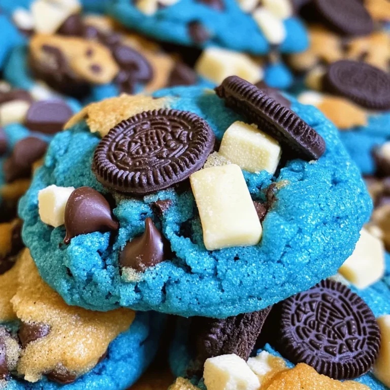 Cookie Monster Cookies