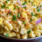 Deviled Egg Pasta Salad