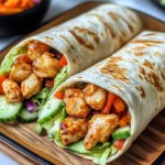 Firecracker Chicken Wraps