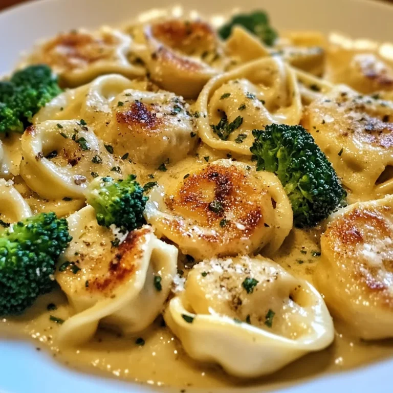 Garlic Parmesan Chicken Tortellini