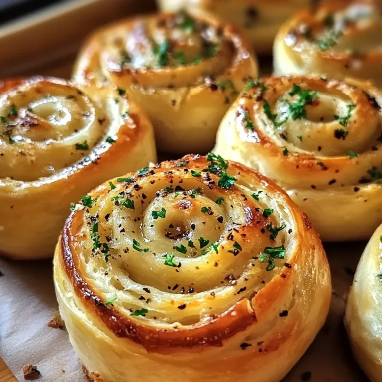 Garlic Swirl Rolls: A Flavorful Delight
