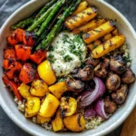 Grilled Veggie Bowl with Quinoa