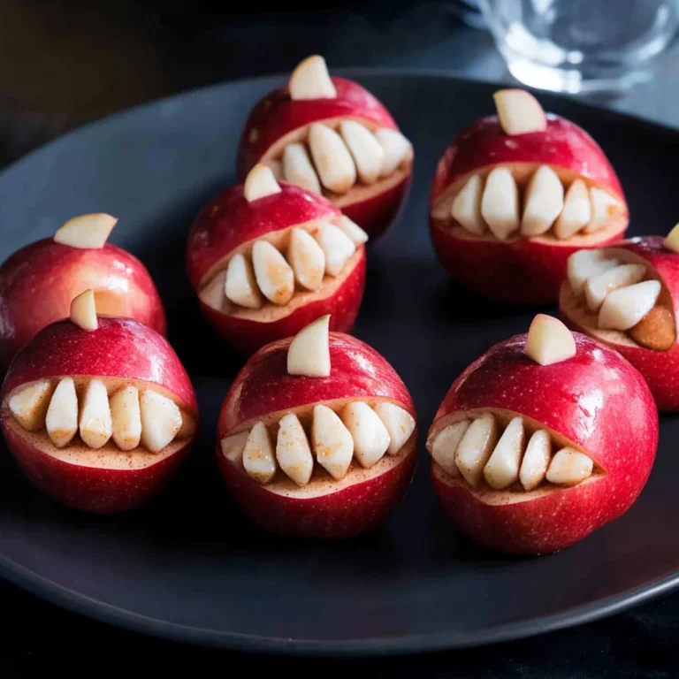 Halloween Apple Mouths Recipe