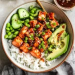 Honey Sriracha Salmon Bowls