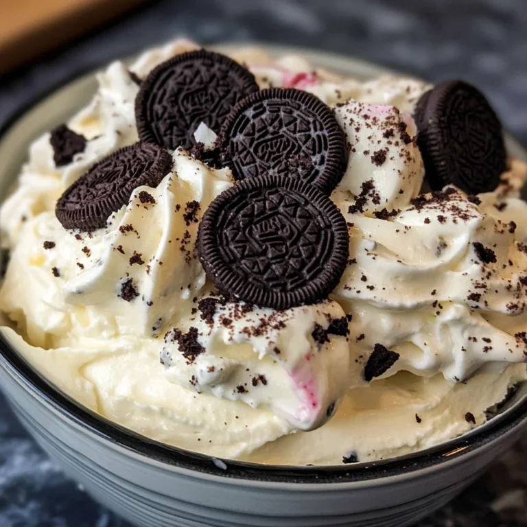 Protein Oreo Cheesecake Dessert