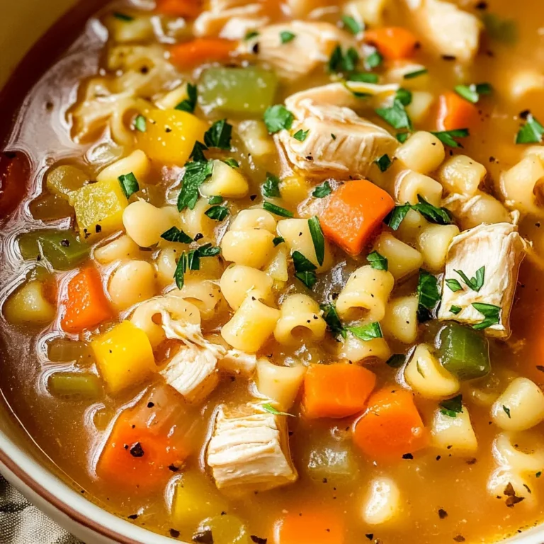 Sicilian Chicken Soup