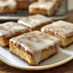 Soft Baked Maple Donut Bars