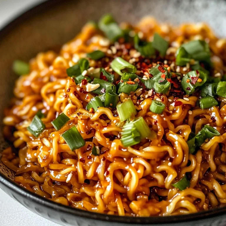 Spicy Ramen Noodles