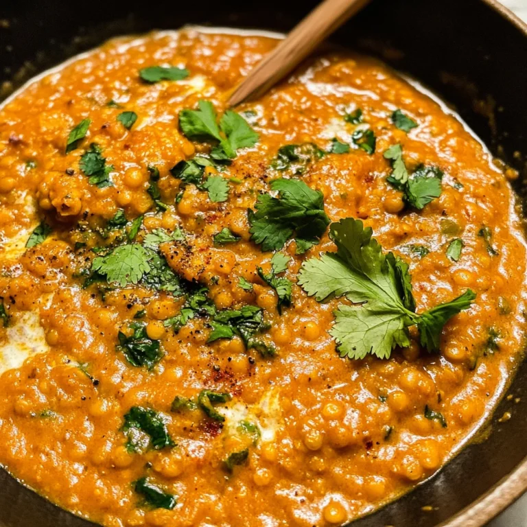 Spicy Red Lentil Curry