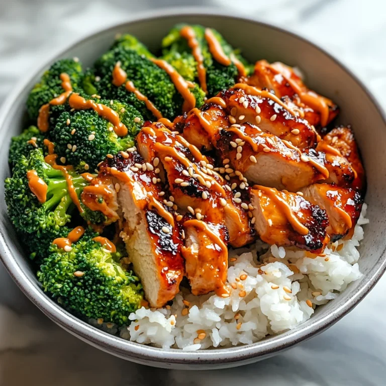 Sticky Chicken Bowls Recipe