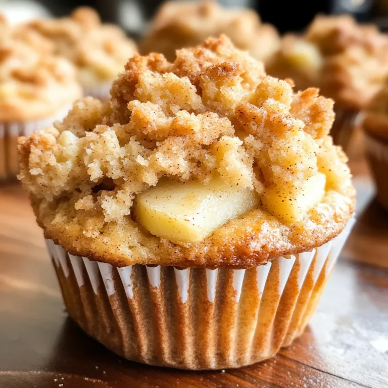 Apple Crumble Muffins