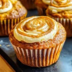 Best Swirled Pumpkin Cream Cheese Muffins