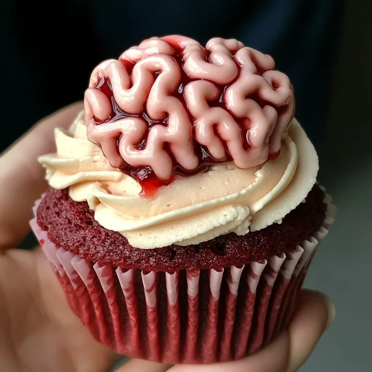 Bleeding Brain Cupcakes