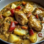 Caribbean Delight: Creamy Chicken with Potatoes and Coconut