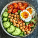 Chickpea & Egg Power Bowl