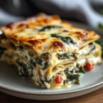 Creamy Veggie White Lasagna