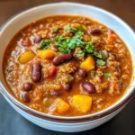 Crockpot Pumpkin Chili