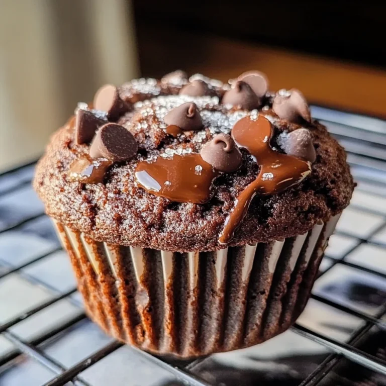 Double Chocolate Espresso Muffins