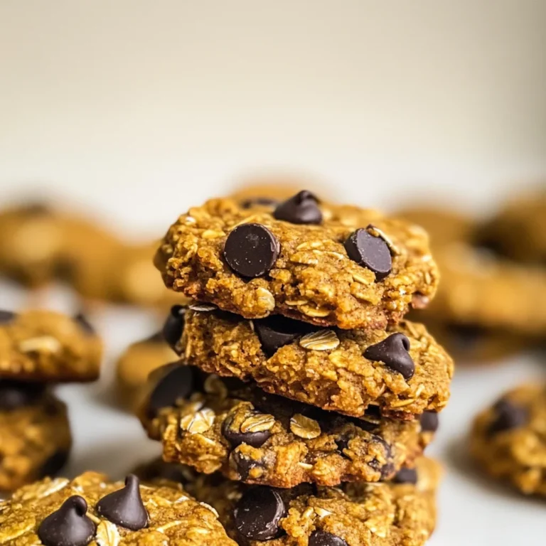 Healthy Pumpkin Oat Cookies