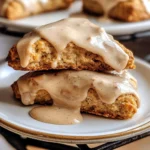 Homemade Chai Scones with Maple Chai Glaze