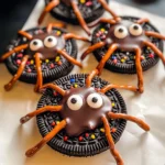 Oreo Spider Halloween Cookies