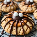 Peanut Butter Spider Cookies