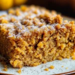 Pumpkin Coffee Cake
