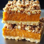 Pumpkin Pie Crumble Bars – Easy Fall Dessert Recipe