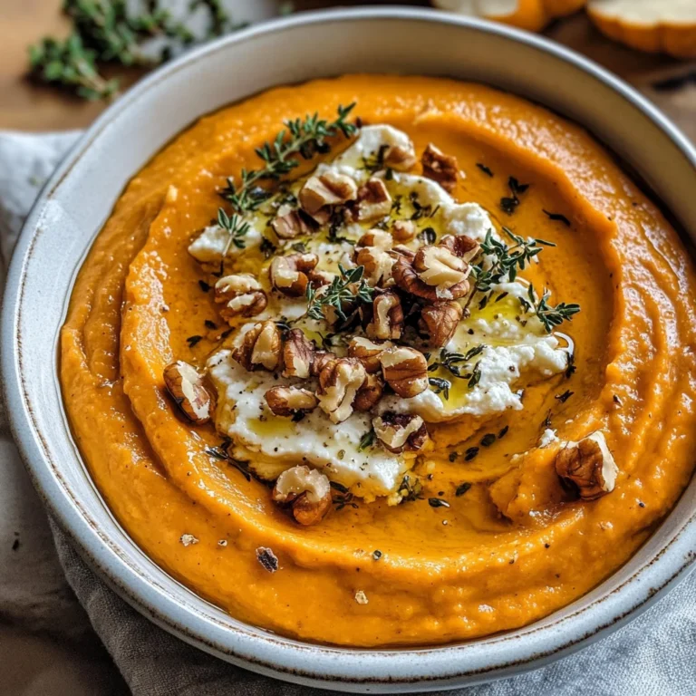 Pumpkin Whipped Feta Dip