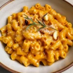 Roasted Pumpkin and Garlic Pasta