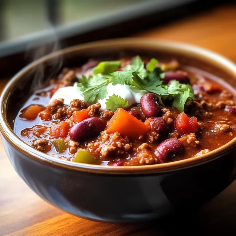 Slow Cooker Chili