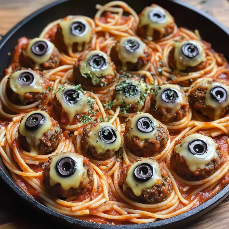 Spooky Spaghetti & Eyeballs