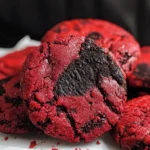 Stranger Things Red Velvet Cookies