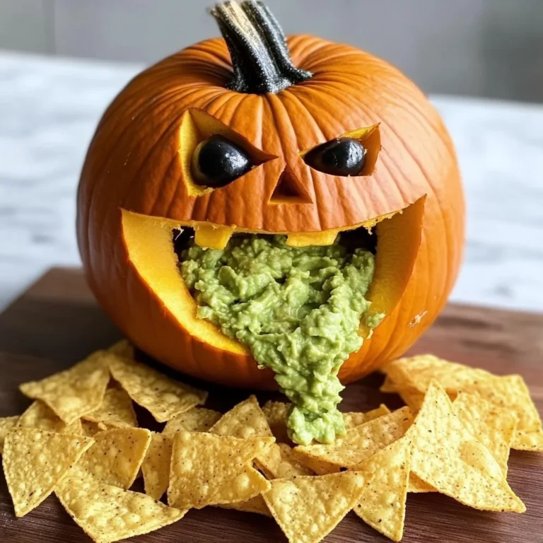 Throwing Up Pumpkin Guacamole Recipe
