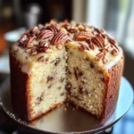 Butter Pecan Pound Cake